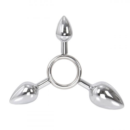 Train and prepare Triple O Anal Plugs Ring