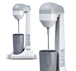BRUNO φραπεδιέρα επιτραπέζια BRN-0182 100W με δοχείο 450ml, λευκή-γκρι