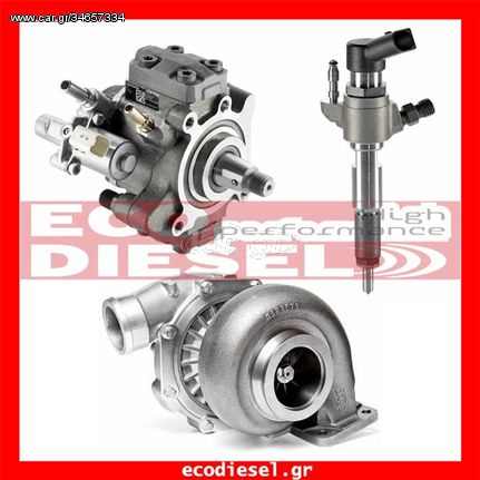 ΜΠΕΚ  ΑΝΤΛΙΑ  ΤΟΥΡΜΠΙΝΑ TURBO ΠΕΤΡΕΛΑΙΟΥ * AUDI-BMW-CITROEN-FIAT-FORD-SSANGYONG-SAAB-KIA-HYUNDAI-MERCEDES-JEEP-OPEL-MINI-  *ECO DIESEL*