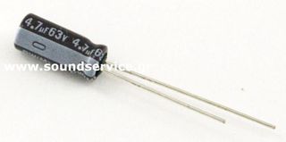 ΠΥΚΝΩΤΗΣ ΗΛΕΚΤΡΟΛΥΤΙΚΟΣ 4.7uF 63V 105C ΠΛΑΚΕΤΑΣ D5x11mm NICHICON 4,7UF