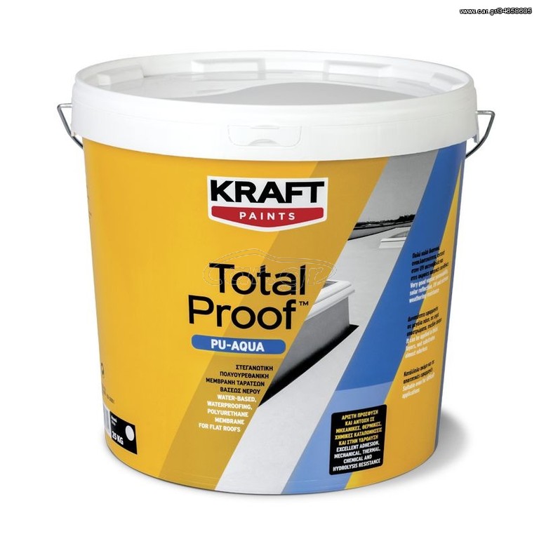 Μεµβράνη Total Proof PU Aqua - Kraft Paints