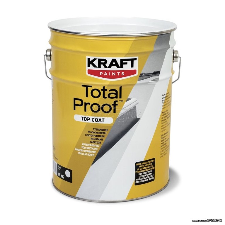Μεμβράνη Total Proof Top Coat - Kraft Paints