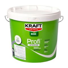 Οικολογικό πλαστικό χρώμα Kraft Profi Interior Eco 9liter