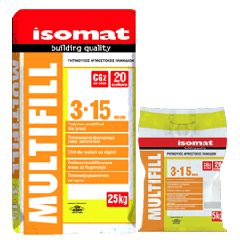 ISOMAT MULTIFILL 3-15 5KG ΓΚΡΙ