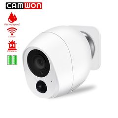 CAMWON WIP-B200Y Battery WiFi κάμερα Μπαταρίας 2Mpixels (1080p) Λευκή