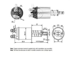SS4017 AS (133531, 27500) ΜΠΟΥΤΟΝ ΜΙΖΑΣ 12V LUCAS