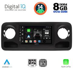 DIGITAL IQ BXF 7424_CPA (10inc) MULTIMEDIA TABLET for MERCEDES SPRINTER mod. 2018>