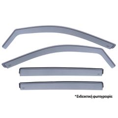 DGA ΣΕΤ ΑΝΕΜΟΘΡΑΥΣΤΕΣ ΓΙΑ KIA NIRO 5D 2016+ / E-Niro 5D 2018+ ΑΠΟ ΕΥΚΑΜΠΤΟ ΧΥΤΟ ΑΚΡΥΛΙΚΟ ΓΥΑΛΙ (CAST ACRYLIC GLASS) DGA - 4 ΤΕΜ ANEM.SETDGA11528FR