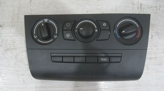Κονσόλα χειριστηρίων κλιματισμού A/C - καλοριφέρ  από BMW σειρά 1 (E87-E81) 2004-2011