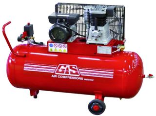 Αεροσυμπιεστής μονοφασικός 2hp 50L 1250rpm και κεφαλή Μαντεμένια GIS PREMIUM QUALITY