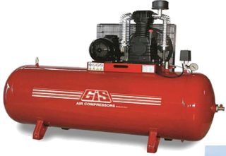 Αεροσυμπιεστής Τριφασικός 10hp 500L 1100rpm και κεφαλή Μαντεμένια GIS PREMIUM QUALITY