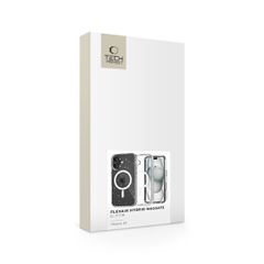 Tech-Protect FlexAir Hybrid MagSafe iPhone 16 Case - Clear-thumb-4
