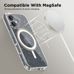 Tech-Protect FlexAir Hybrid MagSafe iPhone 16 Case - Clear-thumb-1
