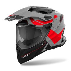 ΚΡΑΝΟΣ AIROH COMMANDER 2 REVEAL (red fluo matt)