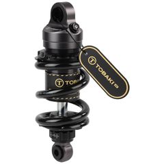 Αμορτισέρ μονοσόκ ρυθμιζόμενη 200mm 1600LB Racing Yamaha Crypton X 135 TOBAKI μαύρο