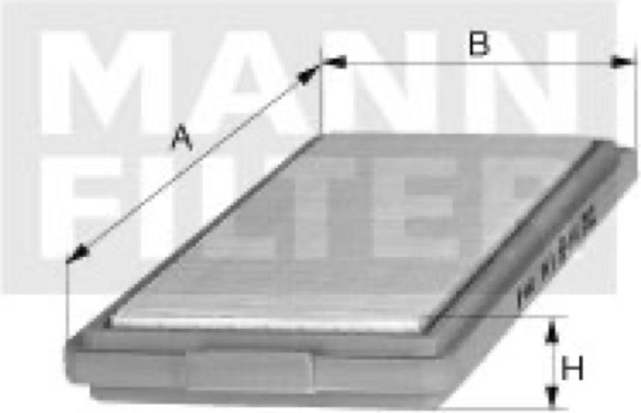 MANN-FILTER Φίλτρο Αέρα - C 3471