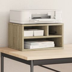 vidaXL Βάση Εκτυπωτή Sonoma Δρυς 40x32x22,5 εκ. από Επεξεργασμένο Ξύλο