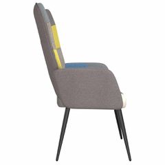 Πολυθρόνα Relax Σχέδιο Patchwork Υφασμάτινη 328185-thumb-3