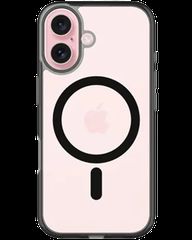 MagSafe TPU Color Chrome Case protect lens for iPhone 16 Black