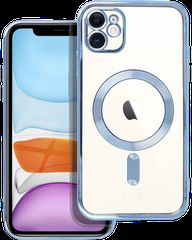 MagSafe TPU Color Chrome Case protect lens for iPhone 11 Sierra Blue