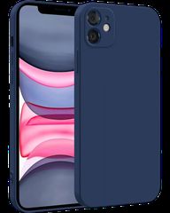 Silicon case protect lens for iPhone 11 Dark Blue
