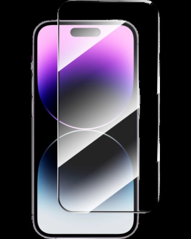 ObaStyle Tempered Glass 3D for iPhone 16 Plus Black Frame