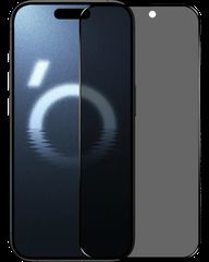 ObaStyle Privacy Tempered Glass 3D for iPhone 16 Pro Black Frame