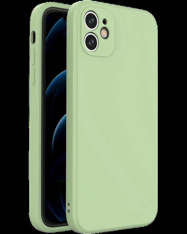 Matt TPU case protect lens for iPhone 11 Mint