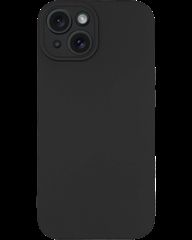 Matt TPU Case protect lens for iPhone 15 Plus Black