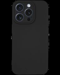 Silicon case protect lens for iPhone 15 Pro Black