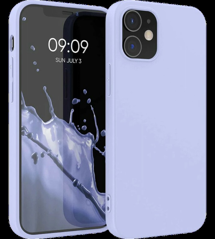 Matt TPU case for iPhone 12/12 Pro Lilac