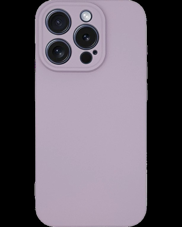 Silicon case protect lens for iPhone 15 Pro Max Lilac