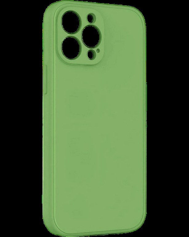 Silicon case protect lens for iPhone 15 Pro Max Mint