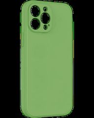 Silicon case protect lens for iPhone 15 Pro Max Mint