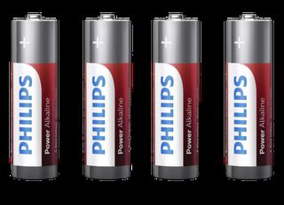 Philips Αλκαλικές Μπαταρίες LR6P4F/10 AA Power (4τμχ)
