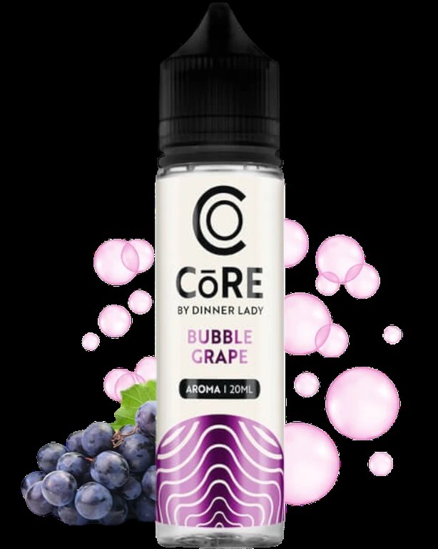 Dinner Lady Core Bubble Grape 20/60ml Flavorshots