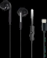 Awei PC-7T In-ear Handsfree με Βύσμα USB-C Μαύρο