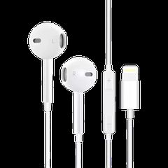 Moxom MX-WL32 Earbuds Handsfree με Βύσμα Lightning Λευκό