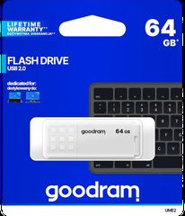 GoodRam pendrive 64GB UME2 USB 2.0 White-thumb-1