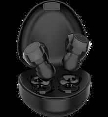 TWS M9 In-ear Bluetooth Handsfree Ακουστικά με Θήκη Φόρτισης Μαύρα