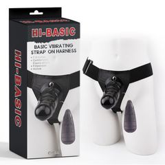 Basic Harness Black Strap On-thumb-1