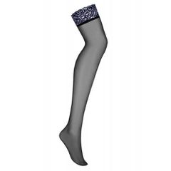 Obsessive Plus Size Drimera Stockings Blue-thumb-2