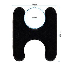 Οδηγός καλωδίου | Ewheel | Μαύρο | 1τμχ