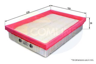 Φίλτρο αέρα COMLINE CTY12260