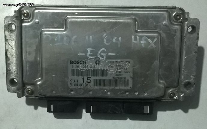 ΕΓΚΕΦΑΛΟΣ ΚΙΝΗΤΗΡΑ HFX 1.1cc 8v PEUGEOT 206 2003-2009 (ΕG)