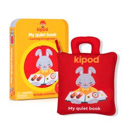 Μαλακό βιβλίο δραστηριοτήτων Montessori - Kipod