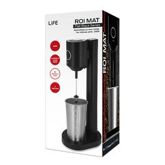 LIFE ROI MAT Φραπεδιέρα με inox ποτήρι και πλήκτρο push, 100W