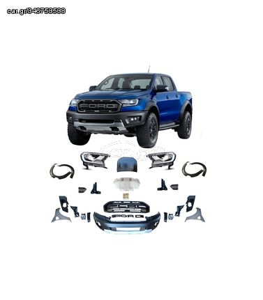 Car.gr - Ford Ranger (T6) 2012-2016 Body Kit [Full Raptor Type]