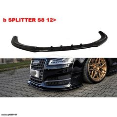 AUDI S8 12'> D4 ΠΛΑΣΤΙΚΑ SPLITTER MAXAIΡΙΑ ΓΥΡΟ-ΓΥΡΟ AEΡΟΤΟΜΕΣ!!