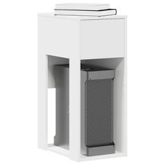 Πύργος υπολογιστή με συρτάρι Λευκό 30x44x74 cm 858731